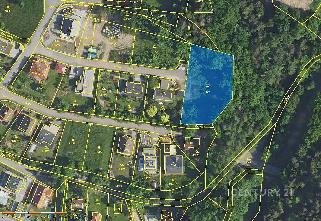 Prodej pozemku 2094 m², Sokolská · Mnichovice u Říčan · Mnichovice