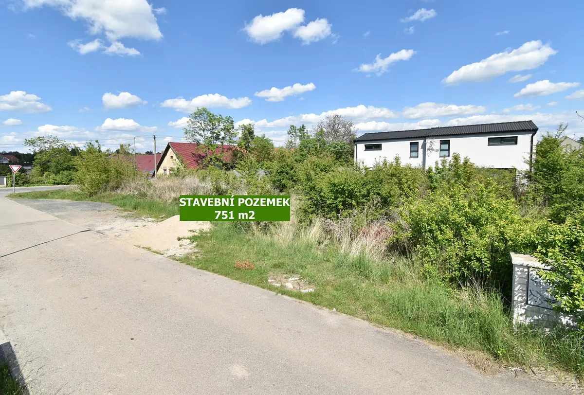 Prodej pozemku 751 m², Pampelišková · Přemyšlení · Zdiby