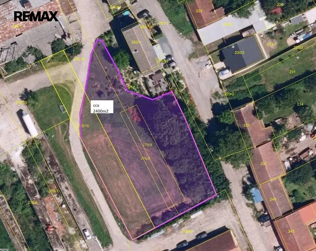 Prodej pozemku 400 m², Zbýšov · okres Vyškov