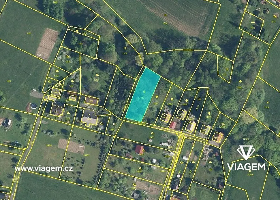 Prodej pozemku 880 m², Dolní Těrlicko · Těrlicko