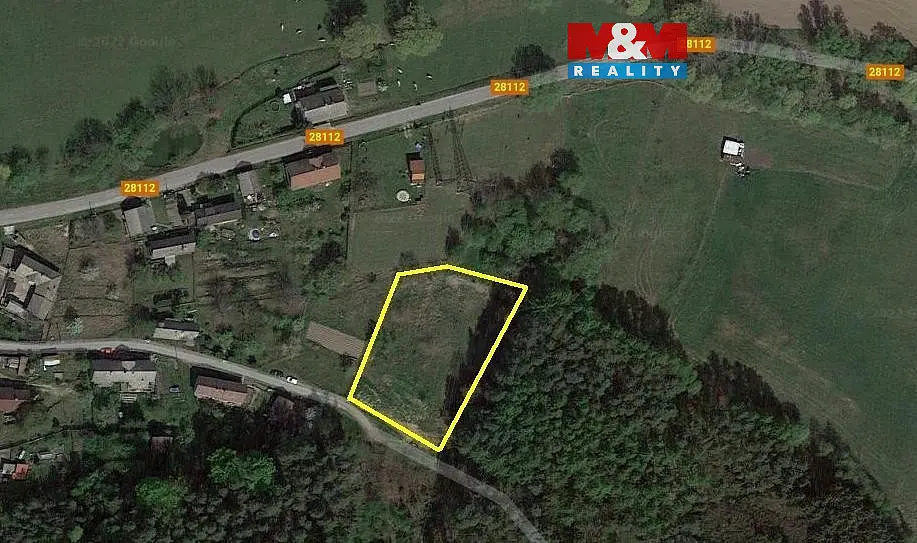 Prodej pozemku 948 m², Újezd pod Troskami - Hrdoňovice · okres Jičín
