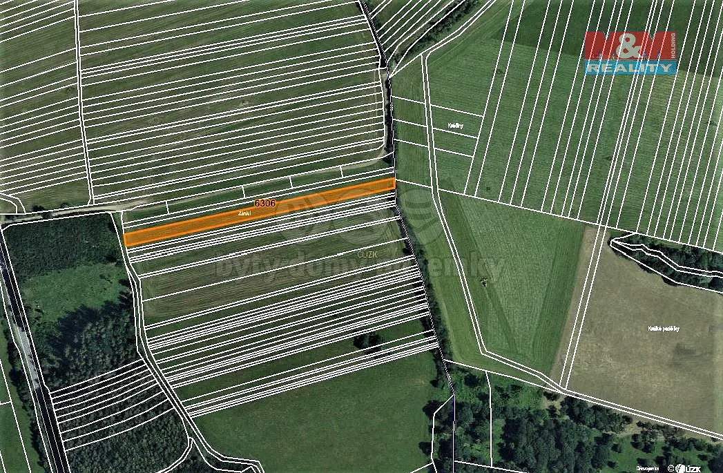 Prodej pozemku 469 m², Horní Němčí · okres Uherské Hradiště