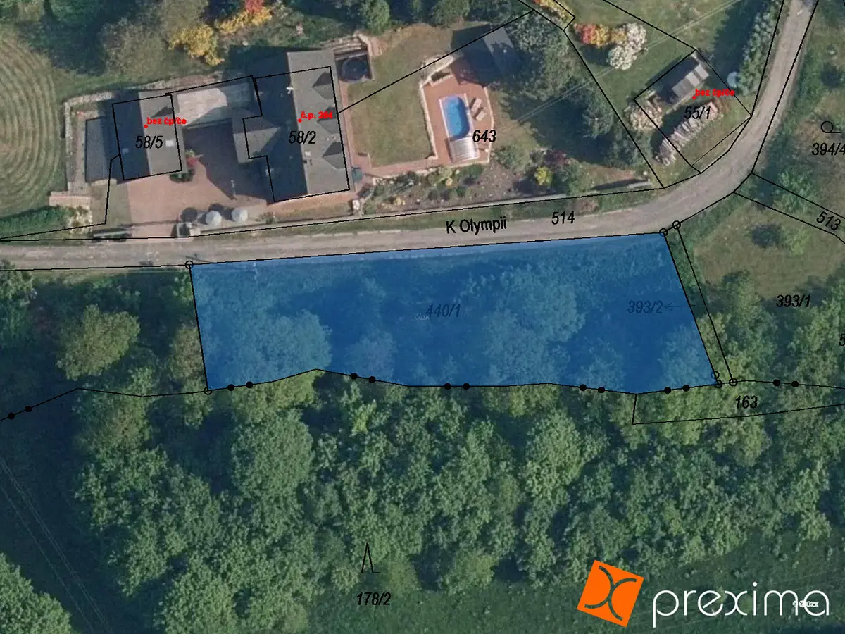 Prodej pozemku 81 m², Šimonovice · okres Liberec