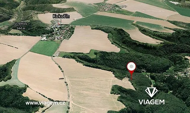 Prodej pozemku 2261 m², Kokořín