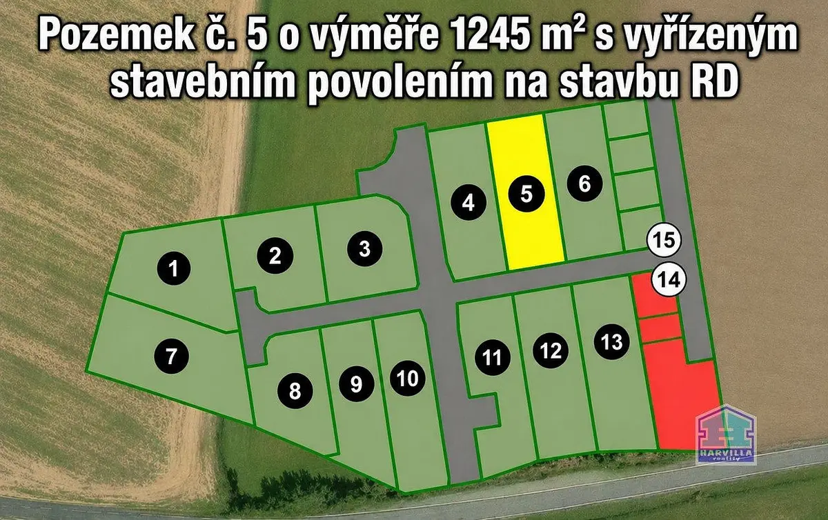 Prodej pozemku 245 m², Blatnice · okres Plzeň-sever