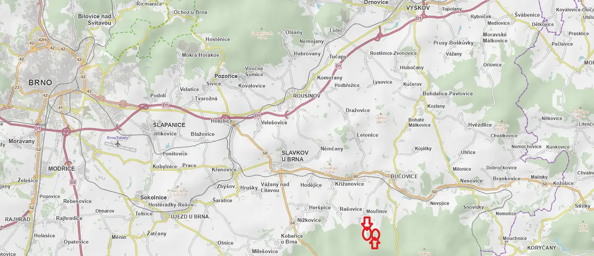 Prodej pozemku 2823 m², Mouřínov - Nýřany