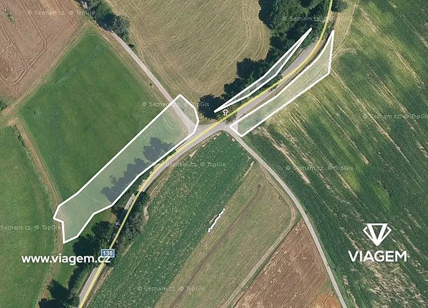 Prodej pozemku 588 m², Choustník · okres Tábor