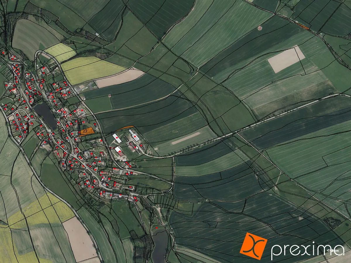 Prodej pozemku 292 m², Dobroutov · okres Jihlava