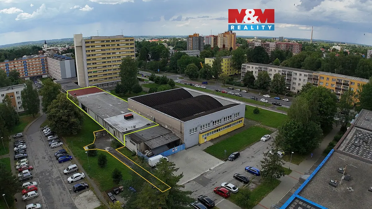 Prodej komerčního prostoru 2200 m², Borovského · Ráj · Karviná