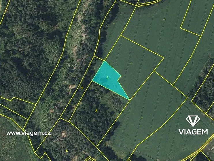 Prodej pozemku 5729 m², Plužná · okres Mladá Boleslav