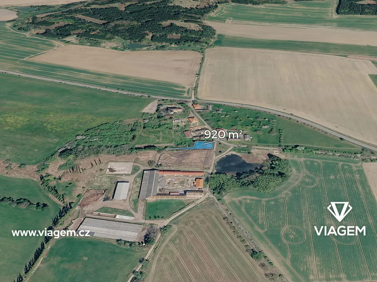 Prodej pozemku 920 m², Nové Dvory u Opařan · Opařany