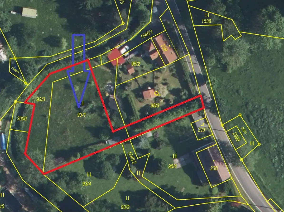 Prodej pozemku 344 m², Veselé · okres Děčín