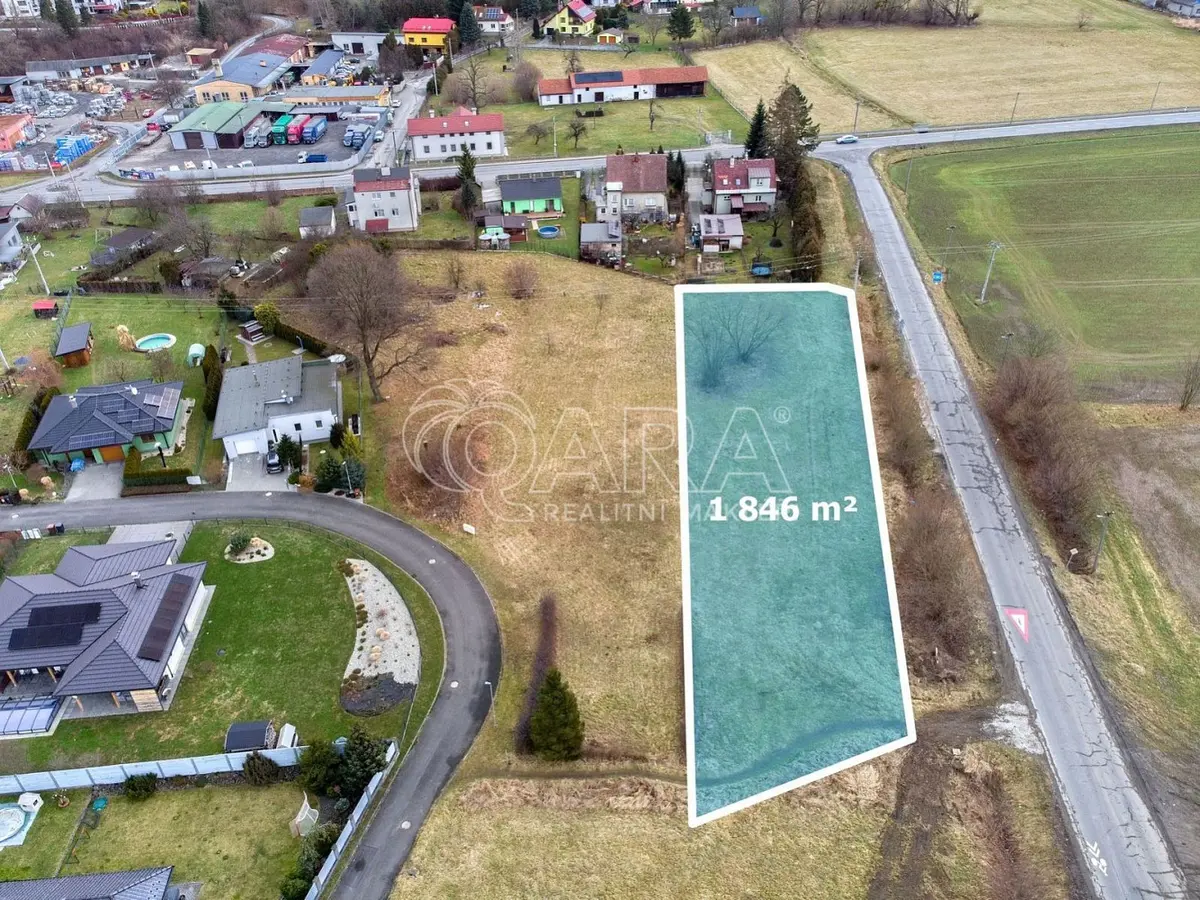 Prodej pozemku 846 m², Luční · Brušperk
