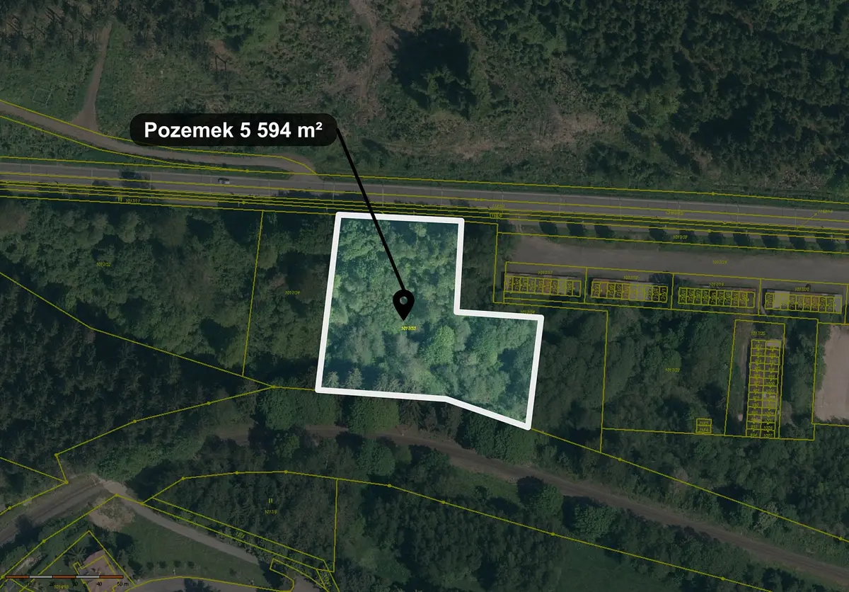 Prodej pozemku 5594 m², Úšovice · Mariánské Lázně