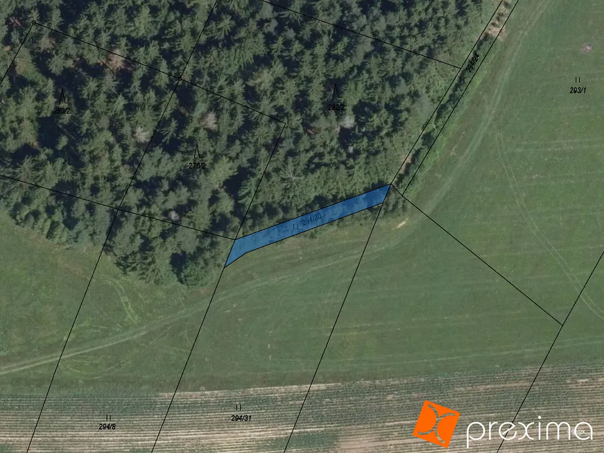 Prodej pozemku 110 m², Dědová · okres Chrudim