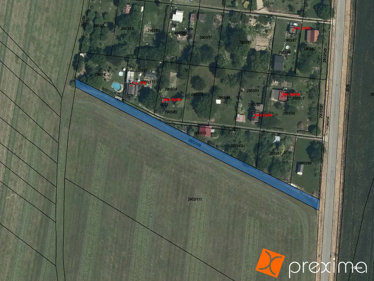 Prodej pozemku 58 m², Vysoké Mýto · okres Ústí nad Orlicí