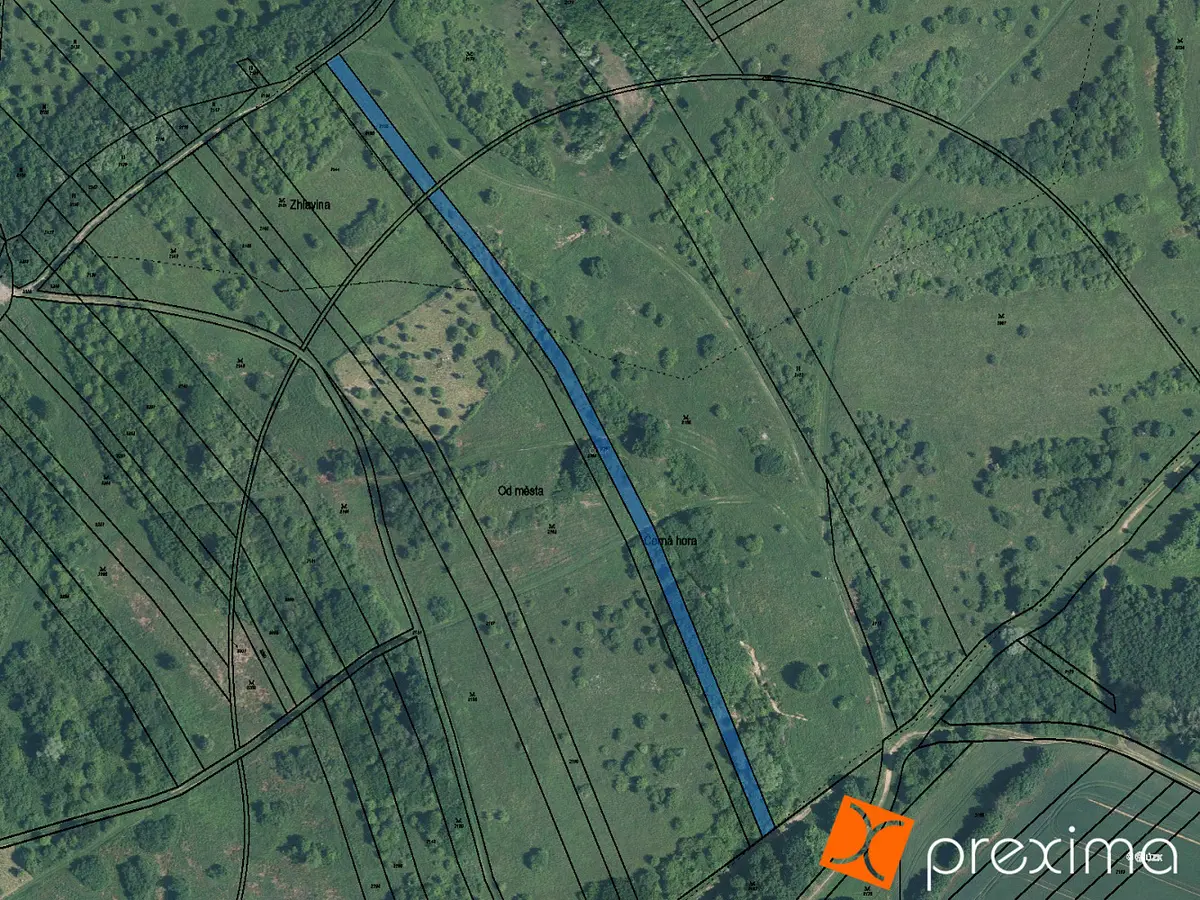 Prodej pozemku 1023 m², Uherské Hradiště
