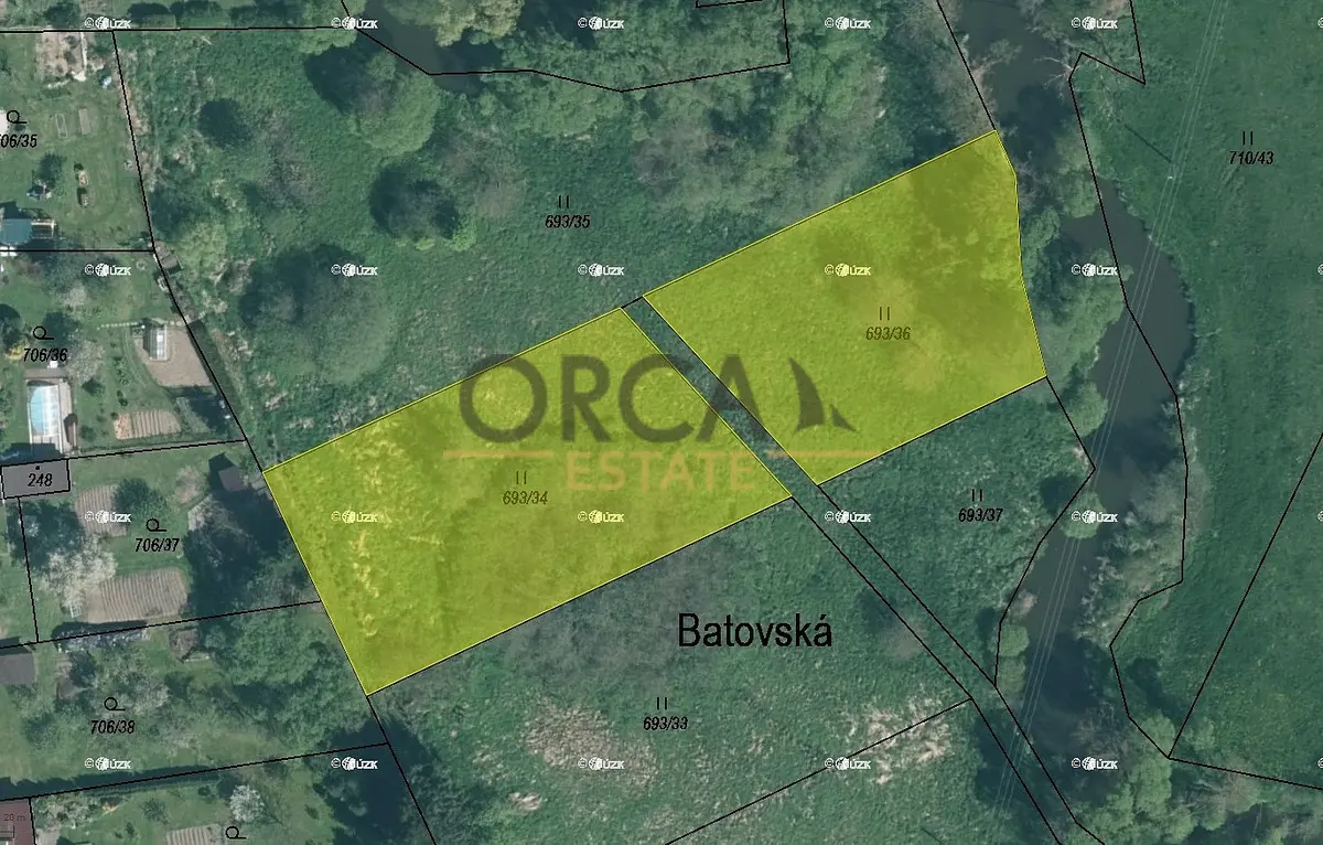 Prodej pozemku 1566 m², Srby · okres Plzeň-Jih