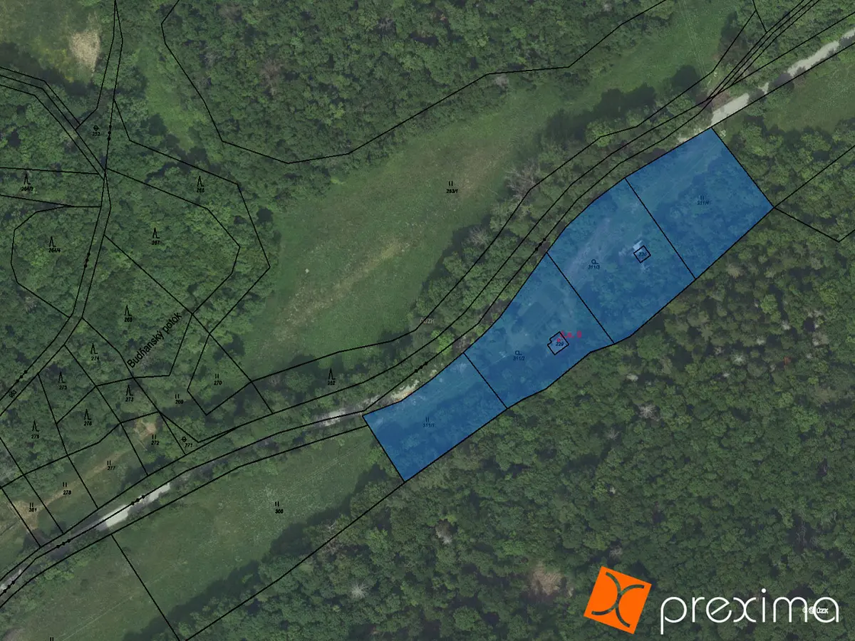 Prodej pozemku 615 m², Budňany · Karlštejn
