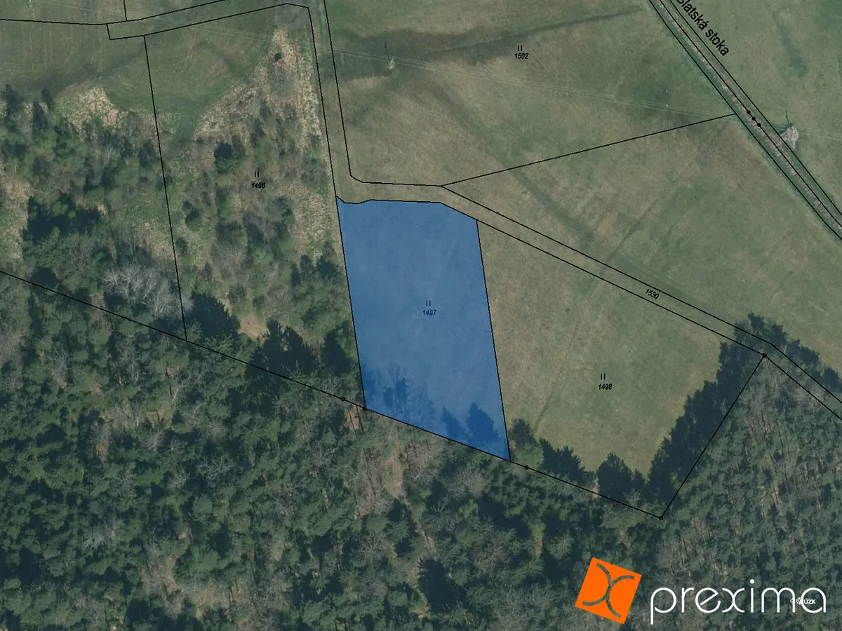 Prodej pozemku 97 m², Hodětín · okres Tábor