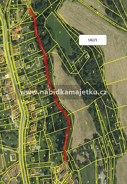 Prodej pozemku 1108 m², Zbraslavec · okres Blansko