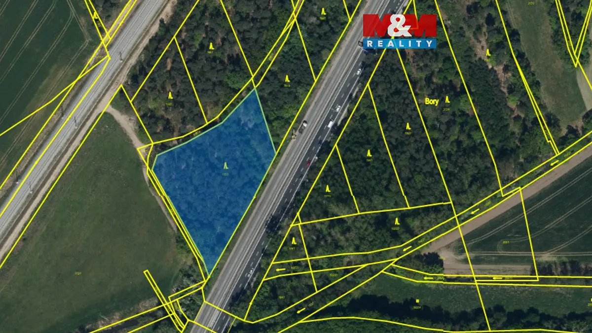 Prodej pozemku 3361 m², Bohdanečská · Trnová · Pardubice