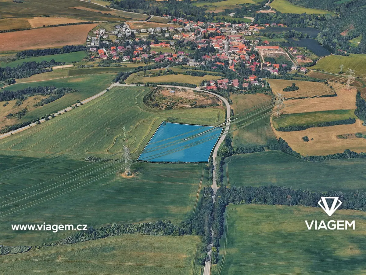 Prodej pozemku 2467 m², Chýnice · okres Praha-západ