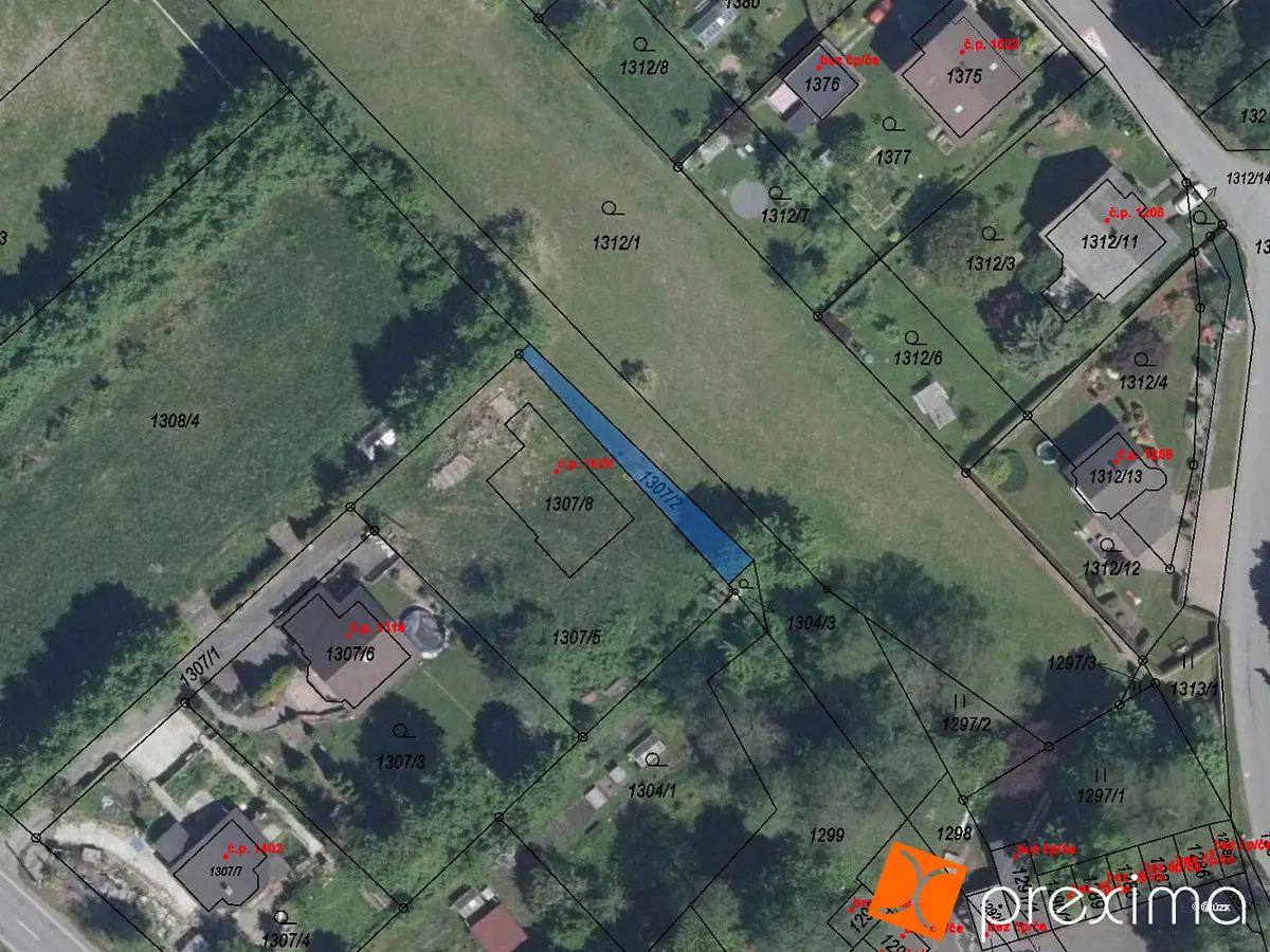Prodej pozemku 8 m², Bystřice · okres Frýdek-Místek