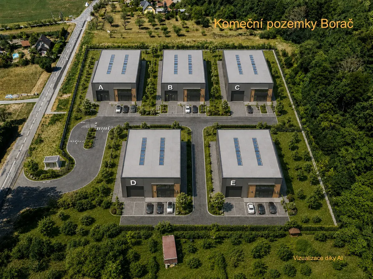 Prodej pozemku 983 m², Borač · okres Brno-venkov