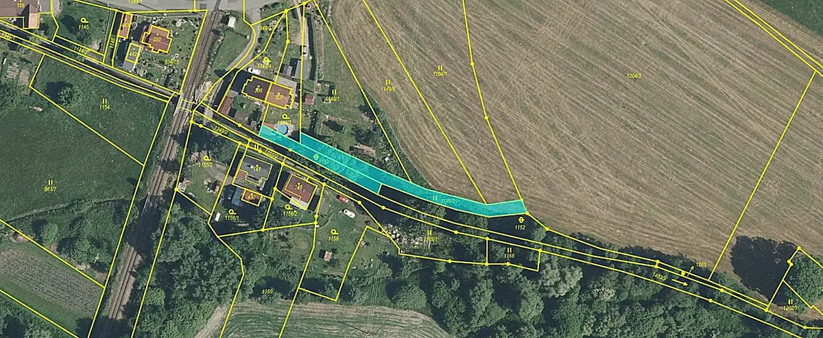 Prodej pozemku 654 m², Višňová · okres Liberec