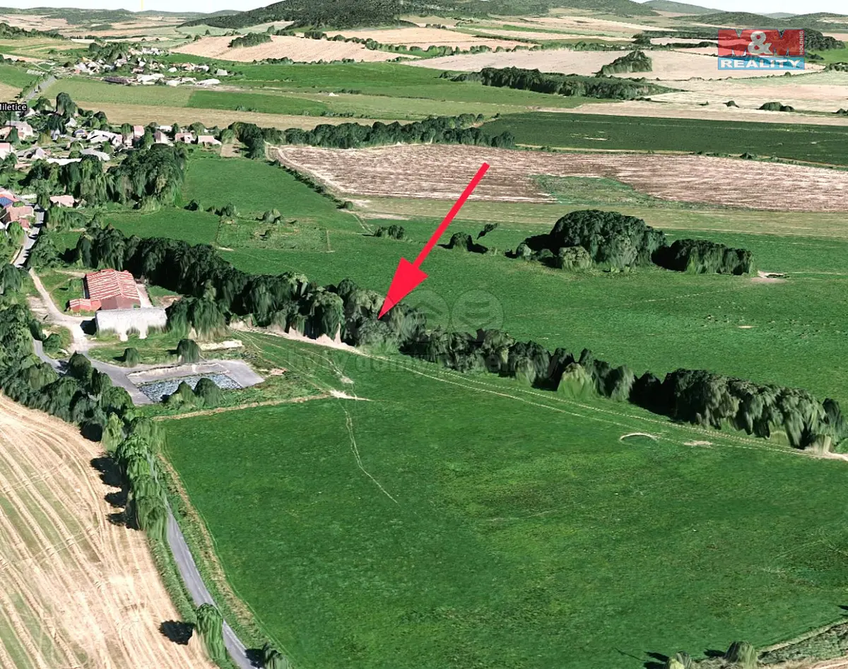 Prodej pozemku 3245 m², Dlažov · okres Klatovy