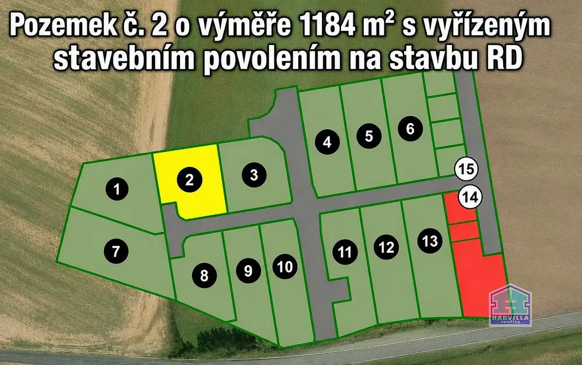 Prodej pozemku 184 m², Blatnice · okres Plzeň-sever
