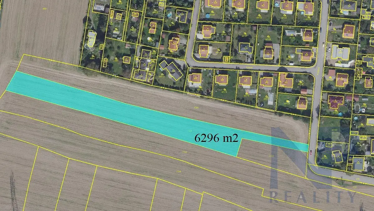 Prodej pozemku 6296 m², Duhová · Ohrobec