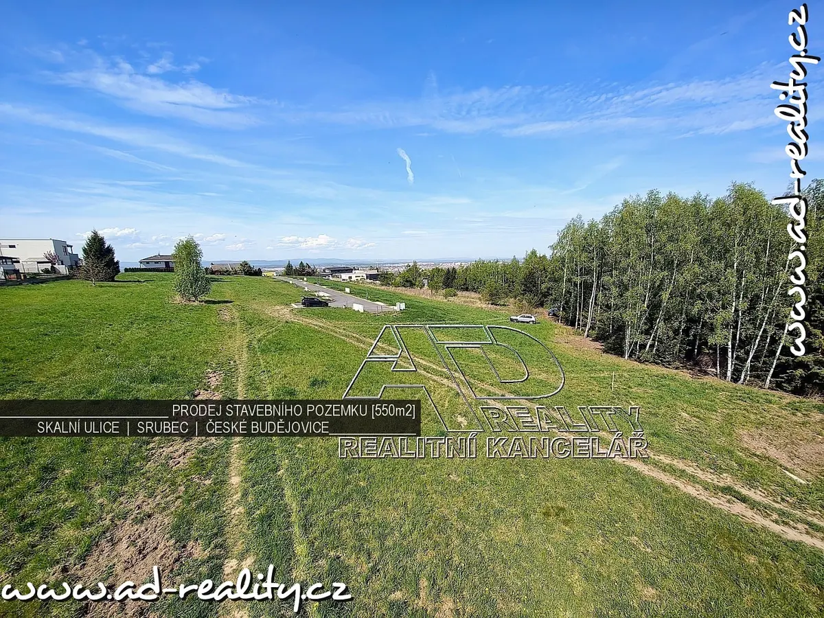 Prodej pozemku 550 m², Srubec · okres České Budějovice