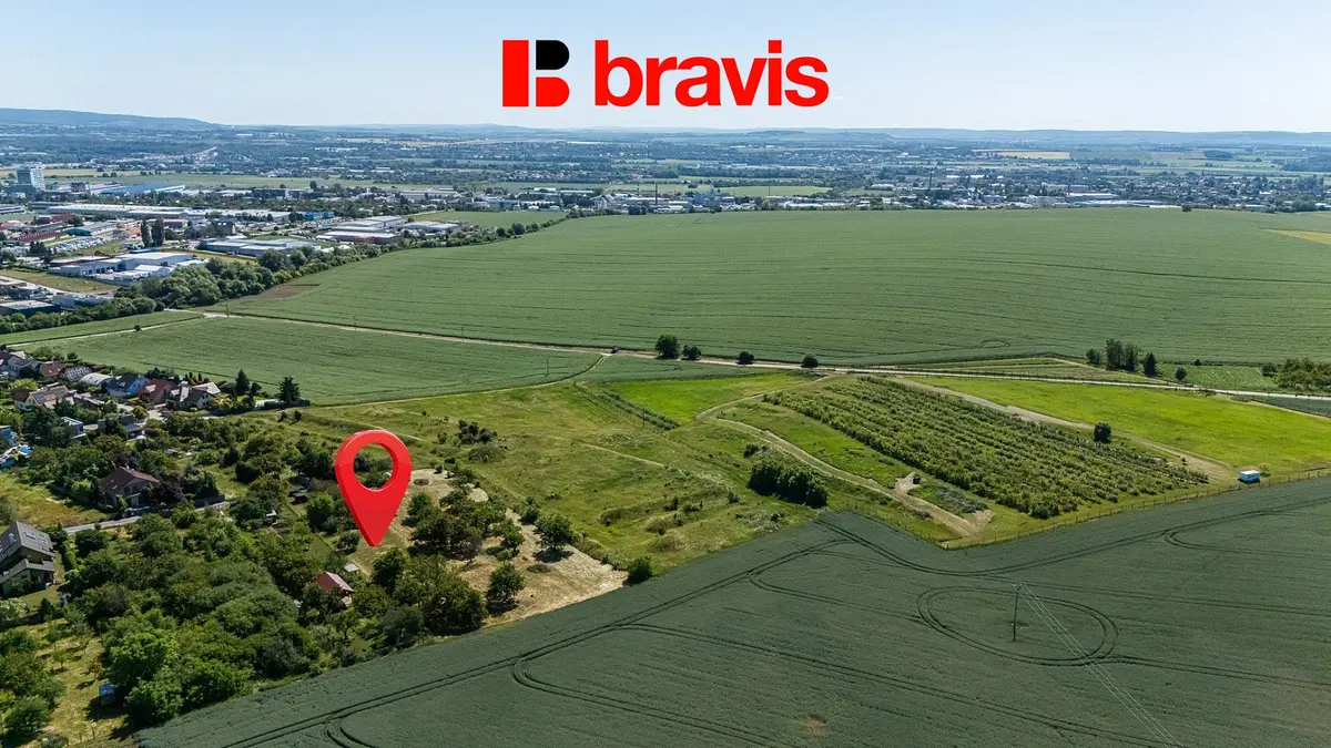 Prodej pozemku 1854 m², Za Humny · Moravany u Brna · Moravany