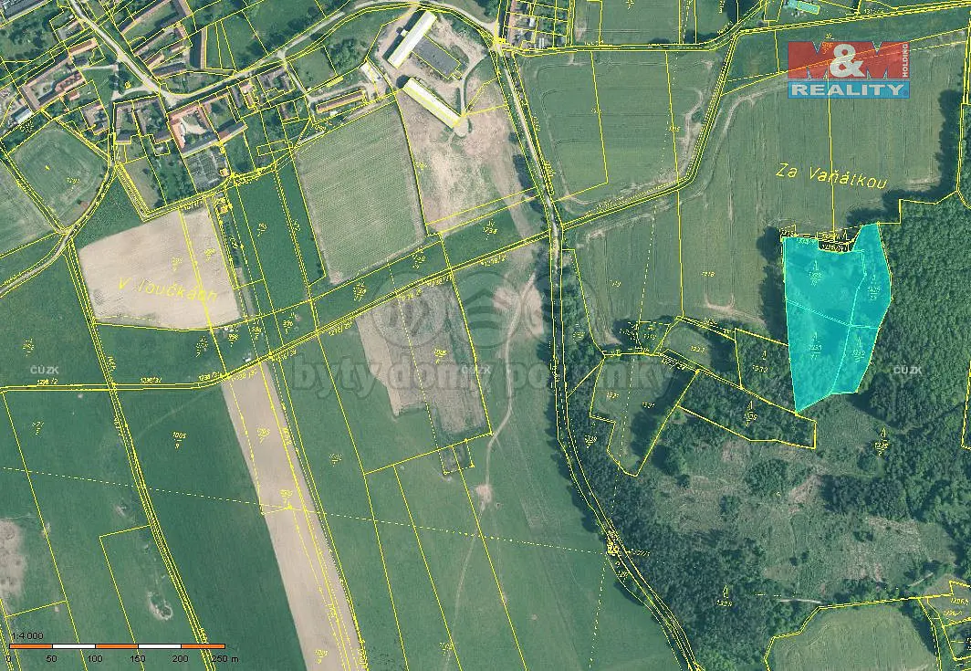 Prodej pozemku 20093 m², Skály · okres Písek