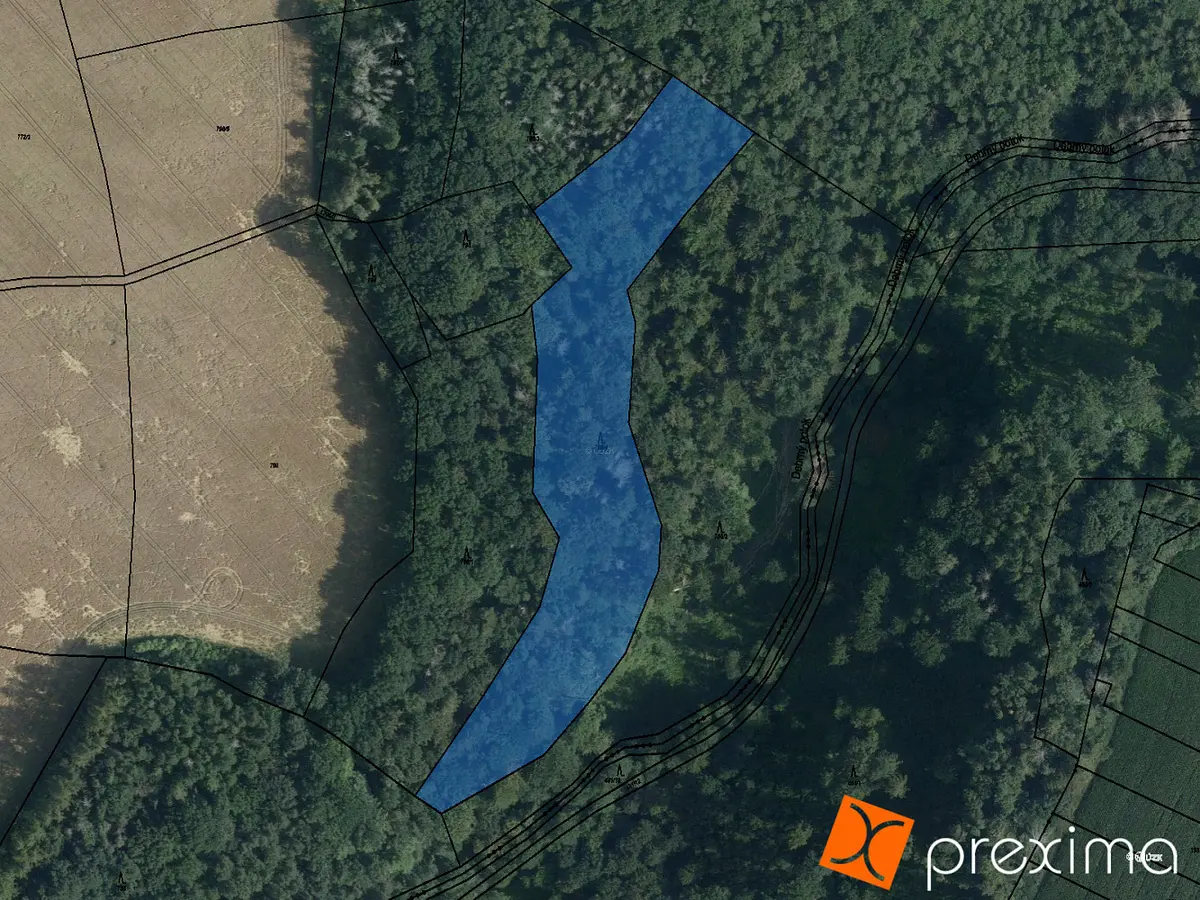 Prodej pozemku 1020 m², České Lhotice · okres Chrudim