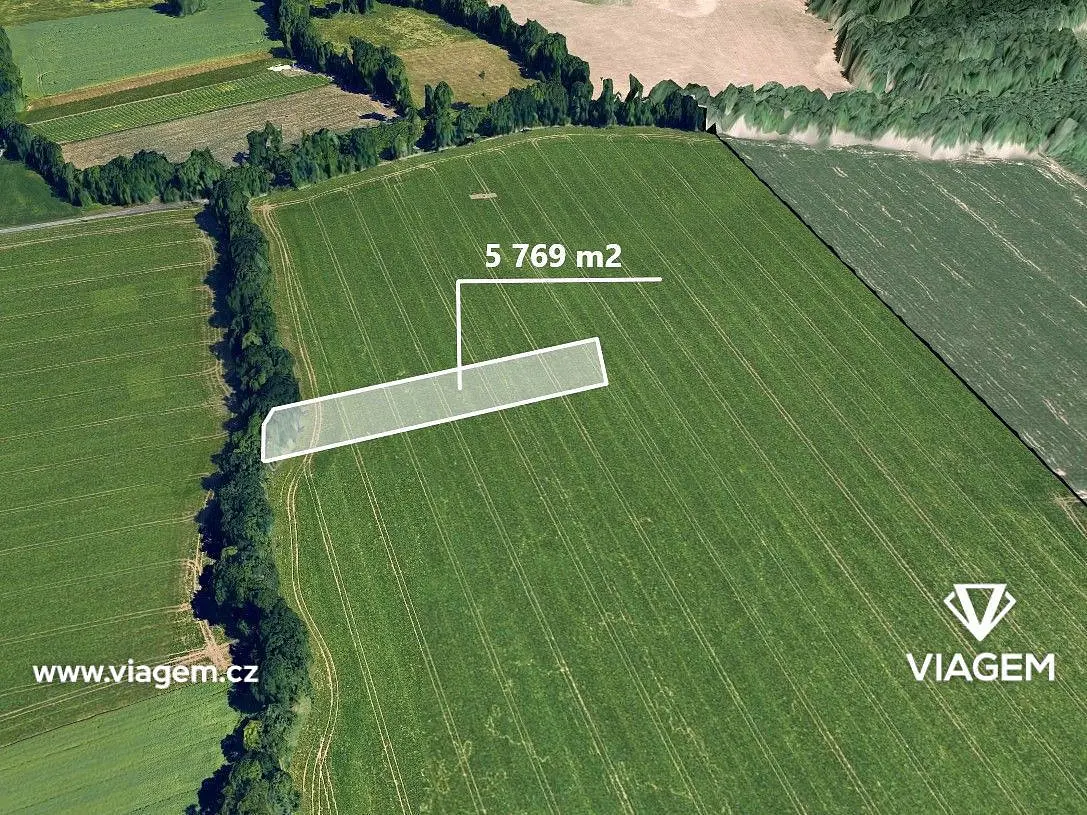 Prodej pozemku 2403 m², Kojetín · okres Přerov