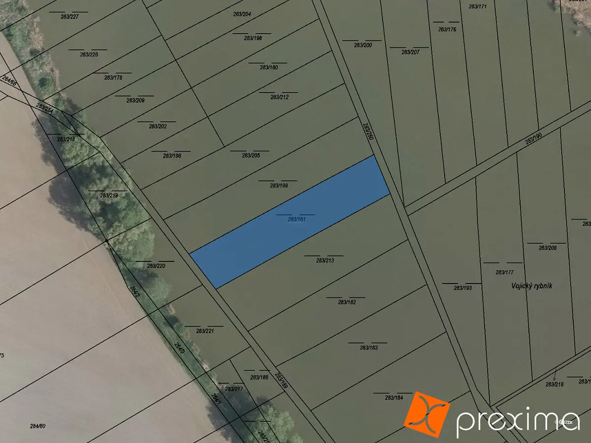 Prodej pozemku 662 m², Konecchlumí · okres Jičín