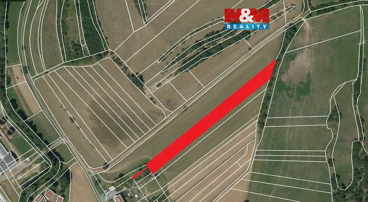 Prodej pozemku 913 m², Jabloňany · okres Blansko