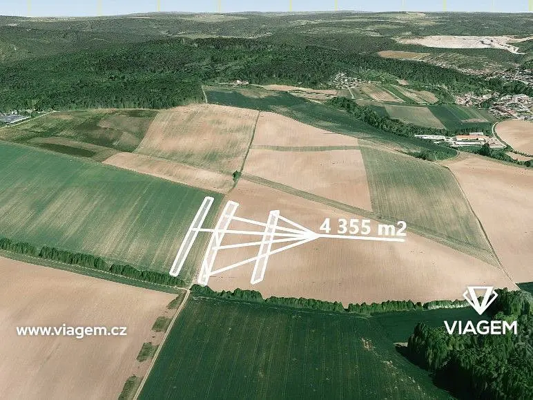 Prodej pozemku 1451 m², Podolí · okres Brno-venkov