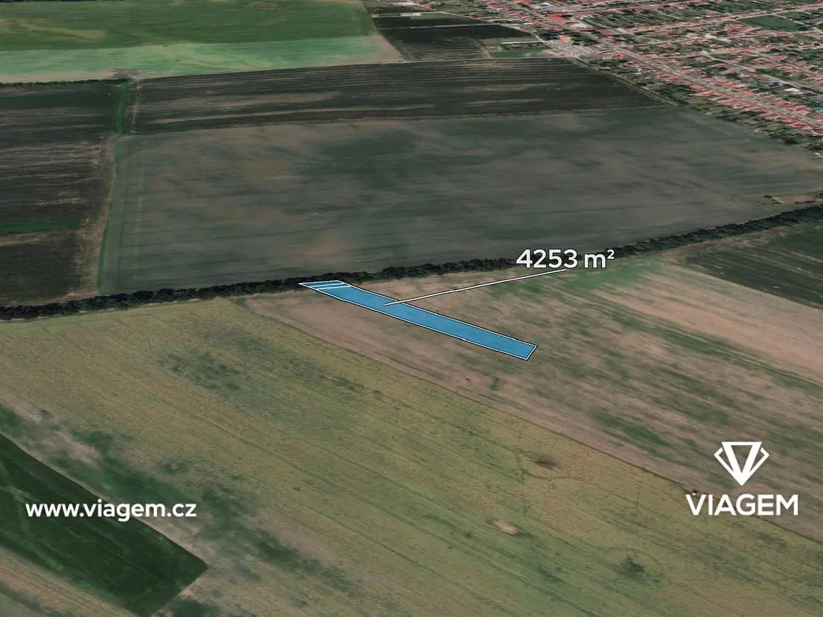 Prodej pozemku 1417 m², Prušánky · okres Hodonín