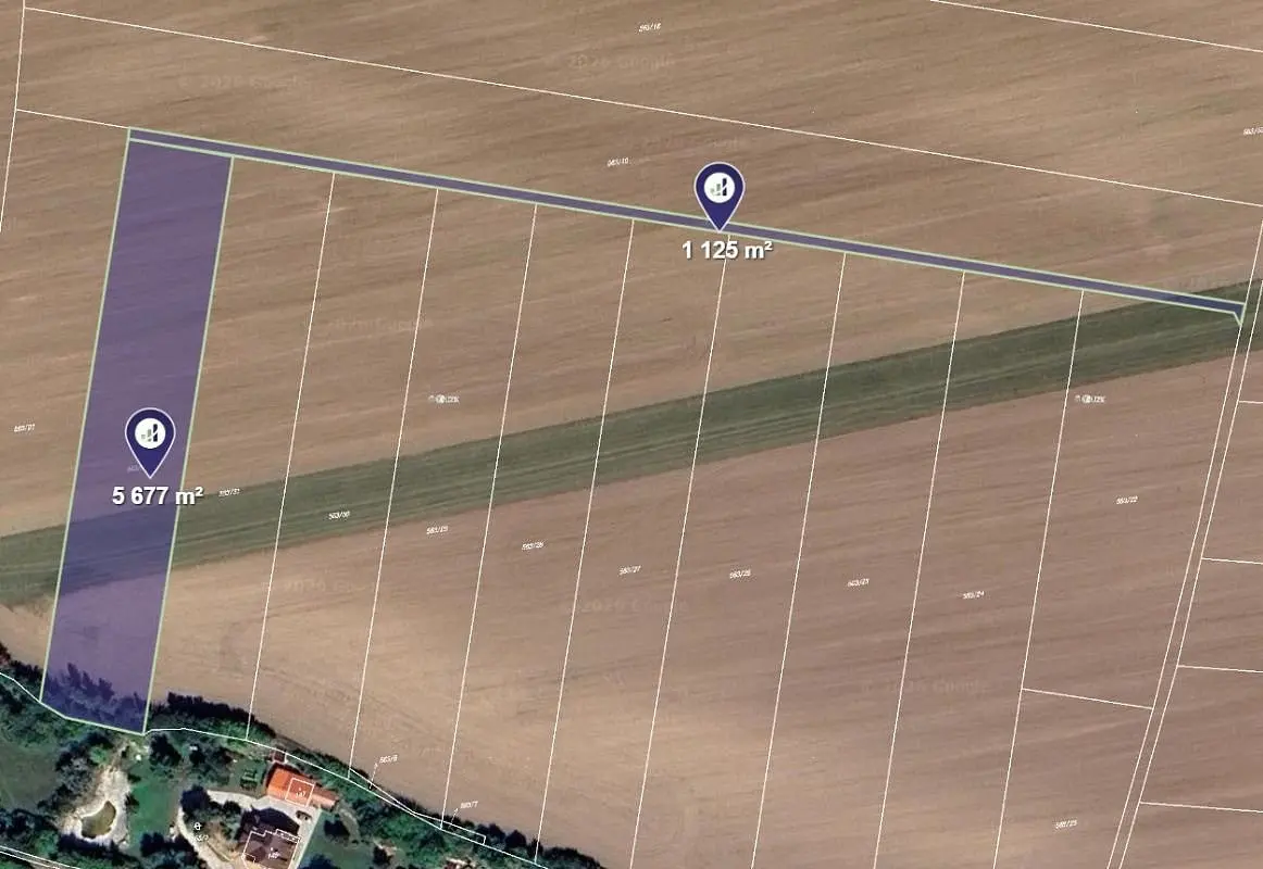 Prodej pozemku 885 m², Přestavlky · okres Litoměřice