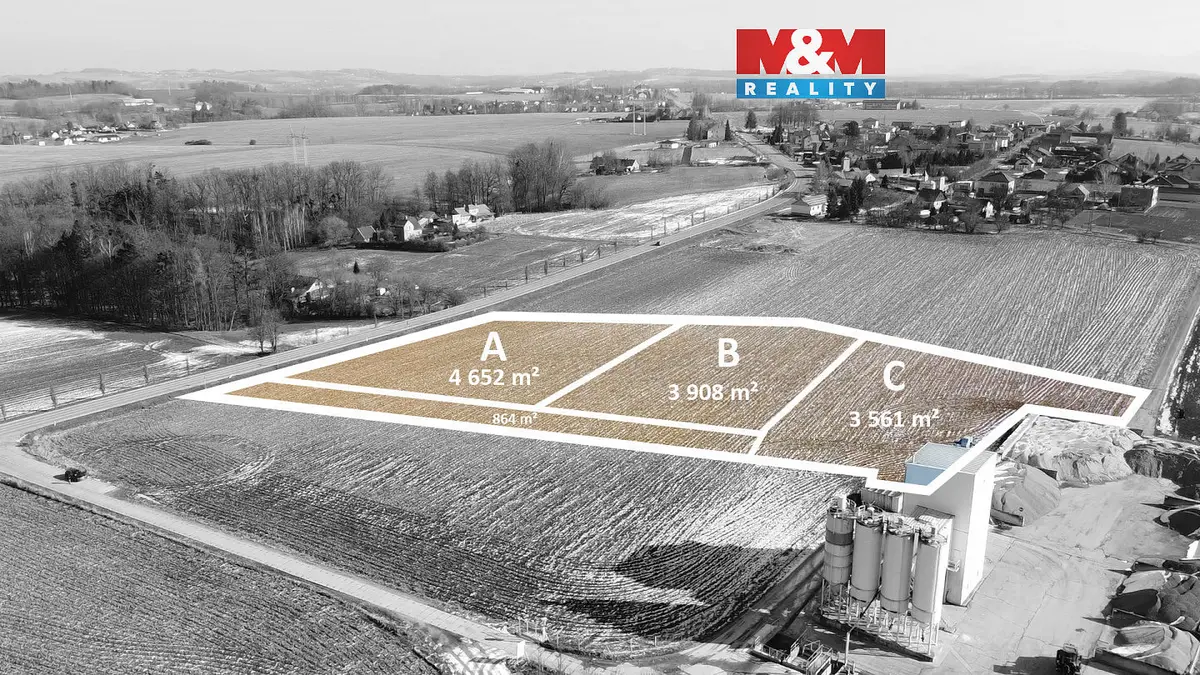Prodej pozemku 985 m², Vojkovice · okres Frýdek-Místek