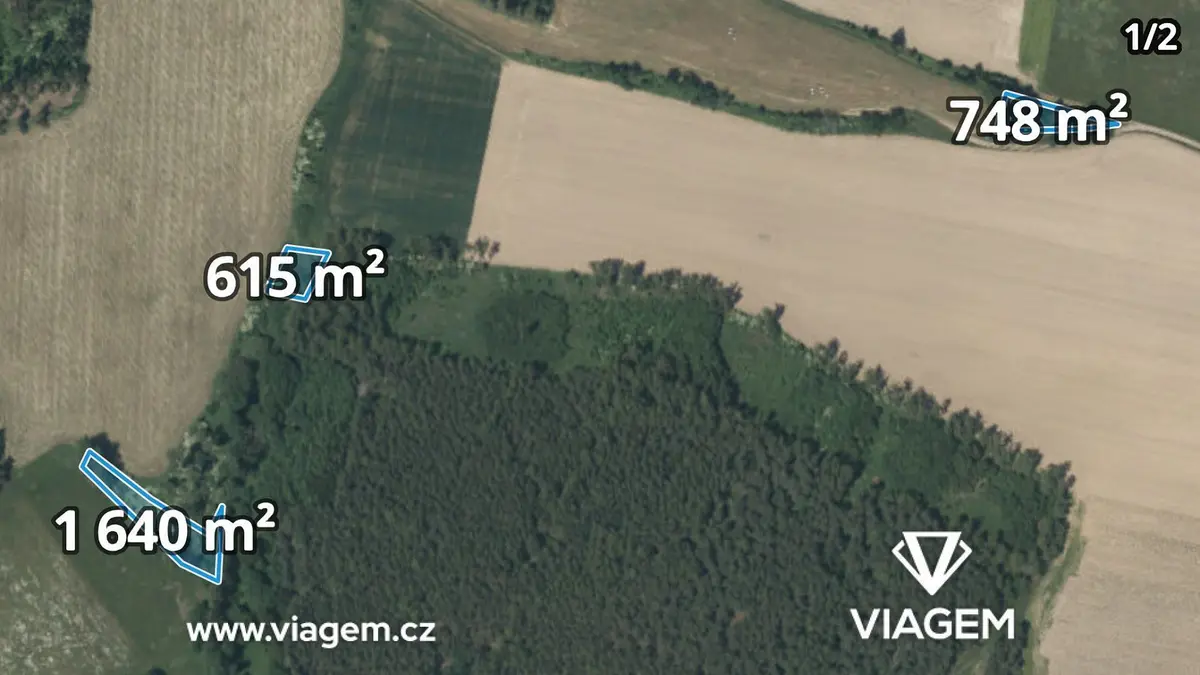 Prodej pozemku 1144 m², Předslavice · okres Strakonice