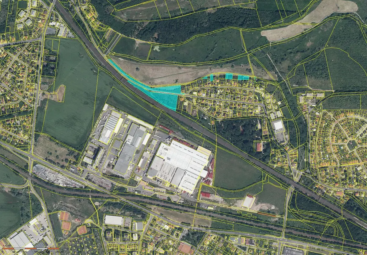 Prodej pozemku 14867 m², Za Rokytkou · Kyje