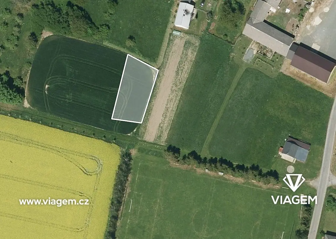 Prodej pozemku 418 m², Slezské Pavlovice · okres Bruntál