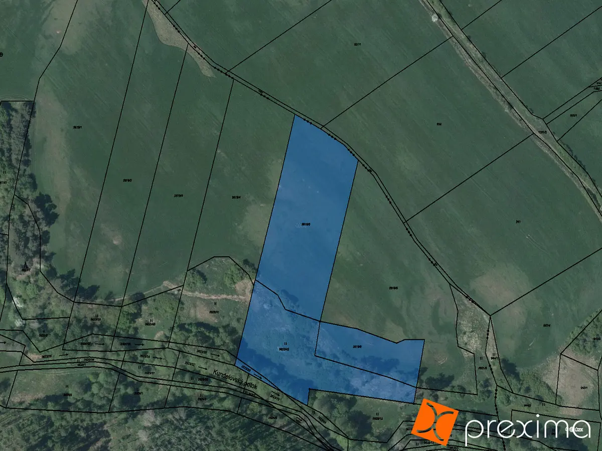 Prodej pozemku 801 m², Budišov · okres Třebíč