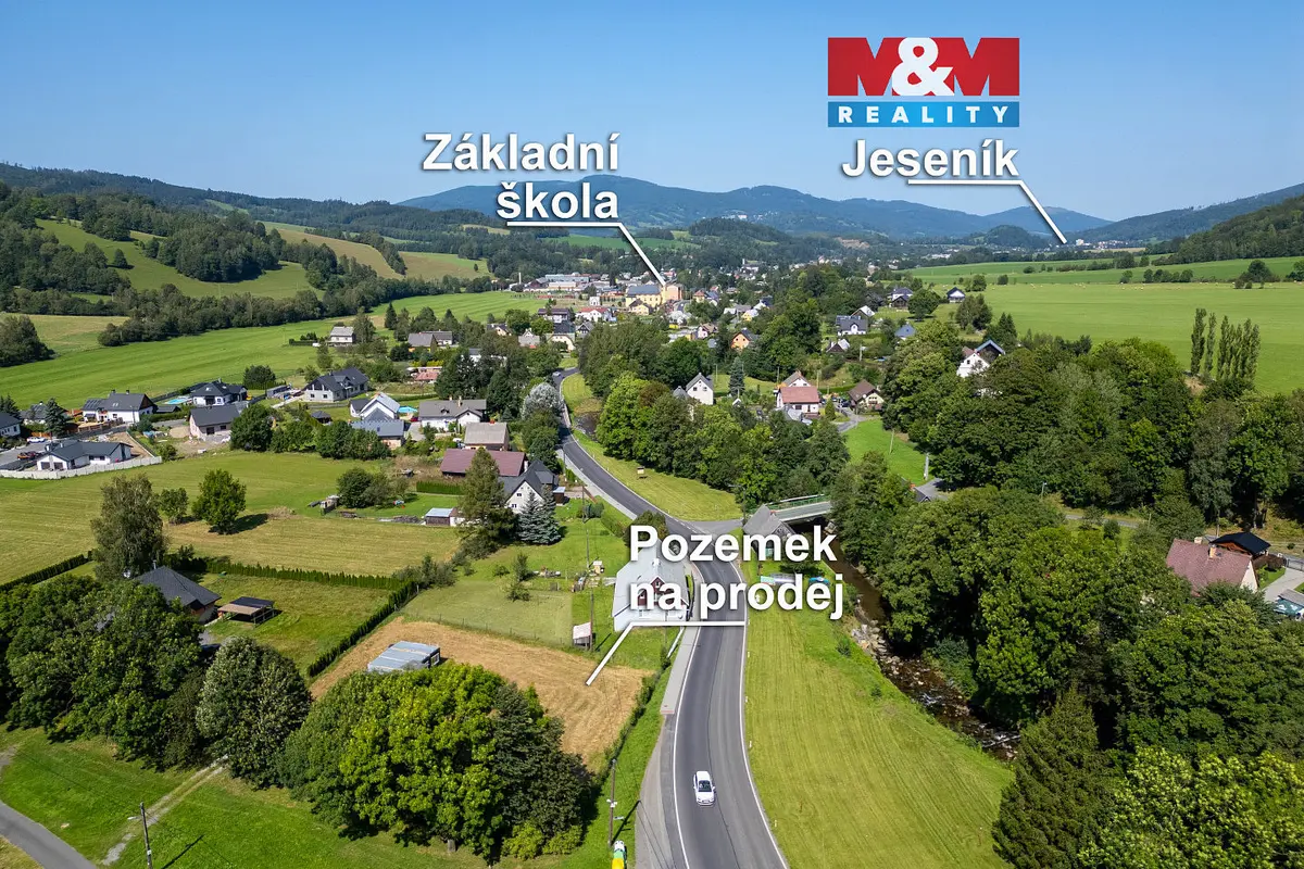 Prodej pozemku 727 m², Bělá pod Pradědem - Adolfovice · okres Jeseník