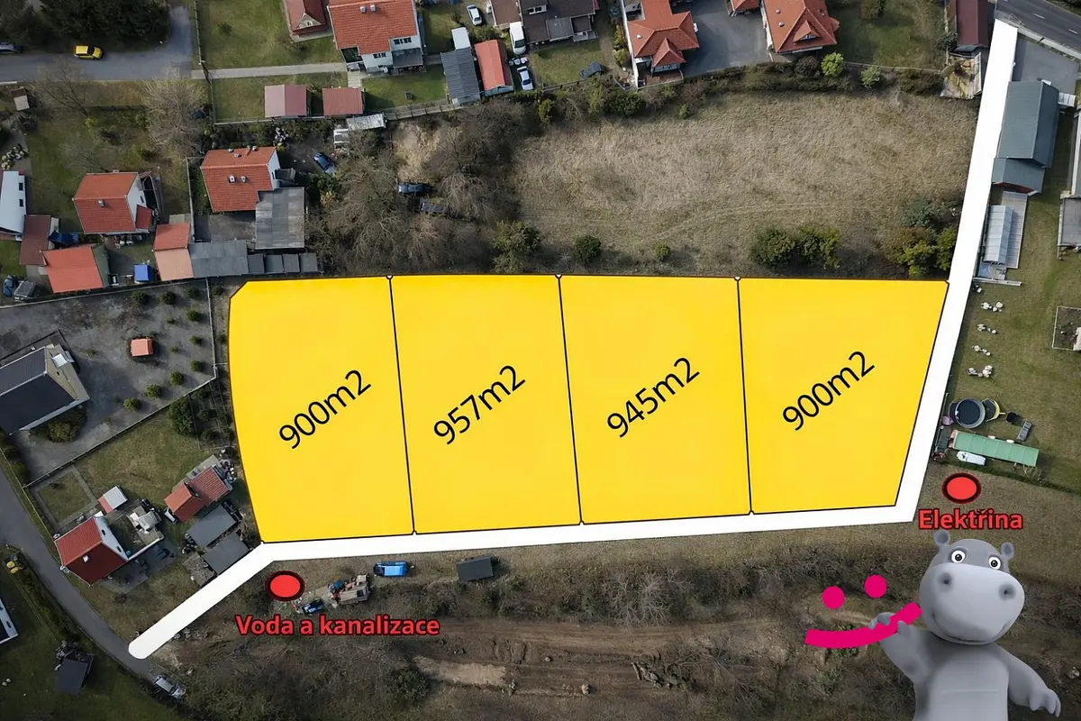 Prodej pozemku 600 m², Lubná · okres Rakovník